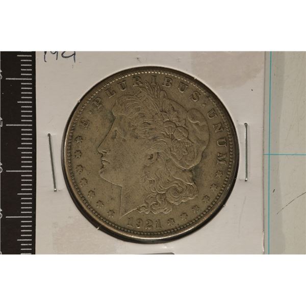 1921 MORGAN SILVER DOLLAR