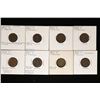 Image 1 : 8-GERMAN 1 PFENNIG COINS: 1874-G, 74-A, 76-F, 88-J