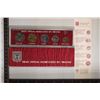 Image 1 : 1983 ISRAEL OFFICIAL UNC SET IN BOX WITH PAPERWORK