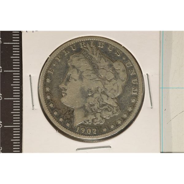 1902-O MORGAN SILVER DOLLAR