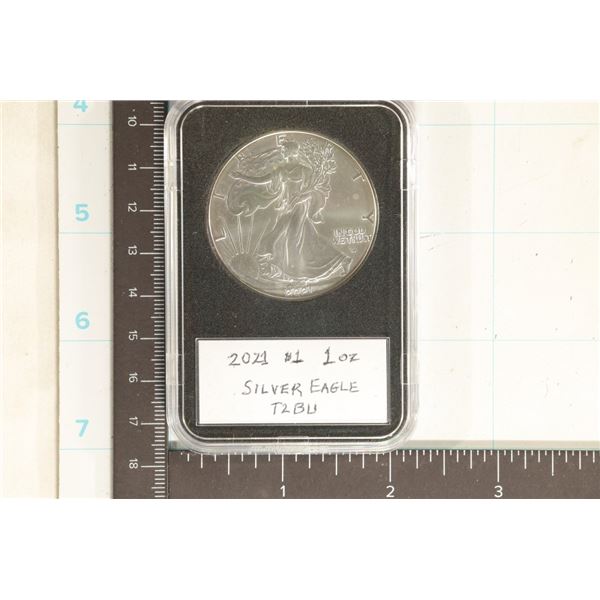2021-W TYPE 2 BU AMERICAN SILVER EAGLE