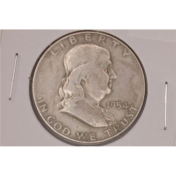 1954-D SILVER FRANKLIN HALF DOLLAR