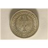 Image 1 : 1935-F GERMAN SILVER 5 MARK .4016 OZ. ASW