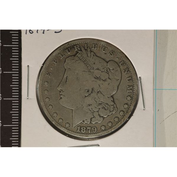 1879-S MORGAN SILVER DOLLAR
