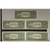 Image 2 : 5-1995 US $1 FRN WITH CONSECUTIVE SERIAL NUMBERS