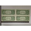 Image 2 : 4-CRISP UNC 1957 $1 SILVER CERTIFICATES WITH