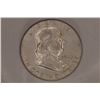 Image 1 : 1962 SILVER FRANKLIN HALF DOLLAR