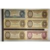 Image 1 : 6-BANK OF NEMZETI BILLS: 4-50 FORINTS, 1-20 FORINT