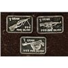 Image 1 : 3-1 GRAM .999 FINE SILVER PROOF RIFLE THEMED