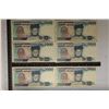 Image 1 : 6-1987 INDONESIA 1000 RUPIAH BILLS