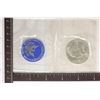 Image 1 : 1971-S IKE SILVER DOLLAR (BLUE PACK) NO ENVELOPE