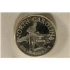 Image 1 : .5 OZ. PROOF STERLING SILVER "NORTH CAROLINA"