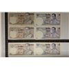 Image 1 : 6-THAAILAND BILLS: 3-5 BAHT & 3-10 BAHT