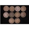 Image 1 : 10-INDIAN HEAD CENTS: 1882, 1884, 3-1887, 1895,