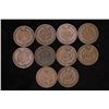 Image 2 : 10-INDIAN HEAD CENTS: 1882, 1884, 3-1887, 1895,