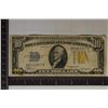 Image 1 : 1934-A $10 SILVER CERTIFICATE NORTH AFRICA YELLOW