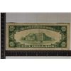 Image 2 : 1934-A $10 SILVER CERTIFICATE NORTH AFRICA YELLOW