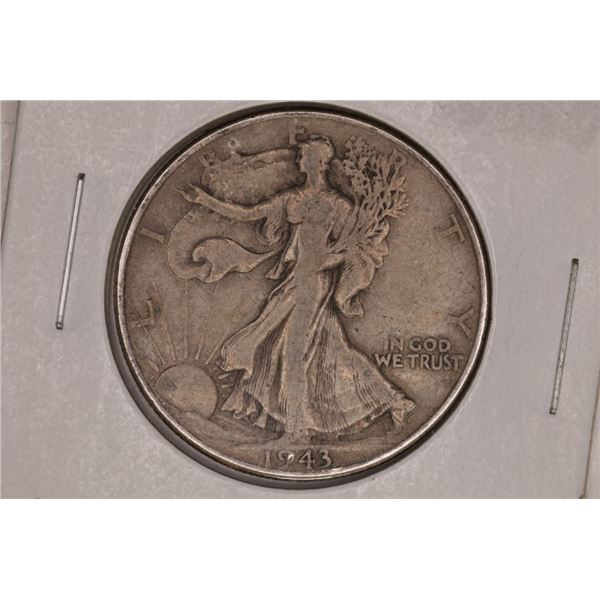 1943 SILVER WALKING LIBERTY HALF DOLLAR