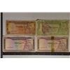 Image 1 : 4-SYRIA BANK NOTES: 1-1 POUND, 1-5 POUND & 2-TEN