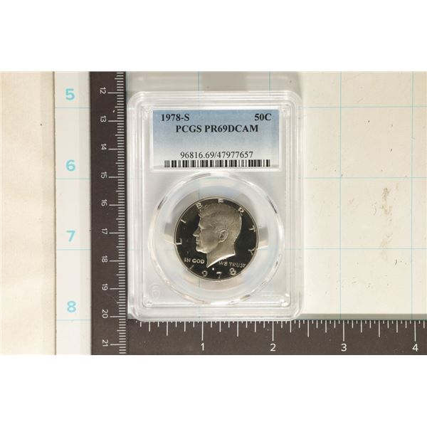 1978-S KENNEDY HALF DOLLAR PCGS PR69 DCAM