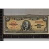Image 1 : 1950 CRISP CUBA 50 PESO BILL WITH WRITING ON THE