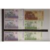 Image 2 : 6-MALAWI BILLS: 2-FIVE KWACHA (1997), 1-TEN
