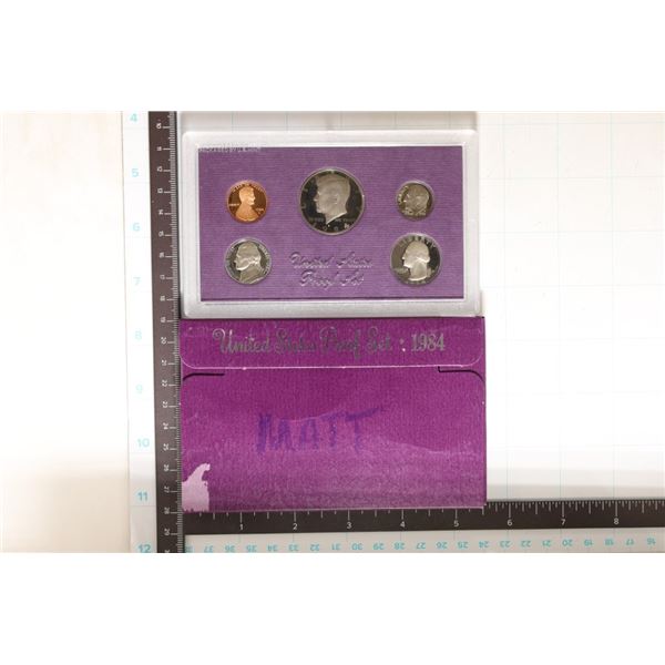 1984 US PROOF SET (WITH BOX)