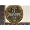 Image 2 : CASINO $10 SILVER TOKEN (UNC) MAXIM HOTEL & CASINO