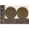 Image 1 : 1866-N & 1867-T ITALY 10 CENTISIMI COINS