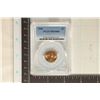 Image 1 : 1945 LINCOLN WHEAT CENT PCGS MS65RD