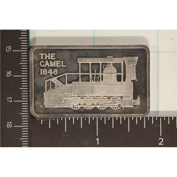 1 TROY OZ .999 FINE SILVER "THE CAMEL 1848" RAIL