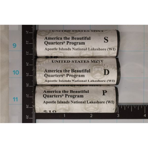 2019 APOSTLE ISLANDS NATIONAL LAKESHORE QUARTERS