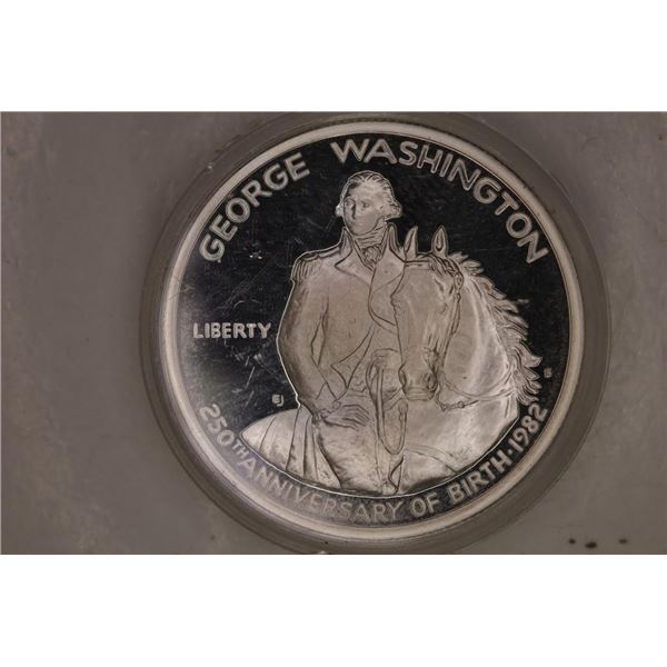 1982-S GEORGE WASHINGTON COMMEMORATIVE SILVER