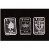 Image 1 : 3-1 GRAM .999 FINE SILVER MILITARY THEMED PF BARS