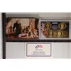Image 1 : 2007 US PRESIDENTIAL DOLLAR 4 COIN PF SET IN BOX
