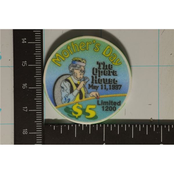 THE OPERA HOUSE MAY 11TH, 1997 $5 LIMITED EDITION