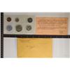 1962 US SILVER PROOF SET (WITH ENVELOPE) AND