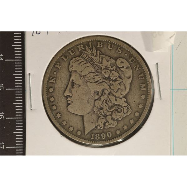 1890-O MORGAN SILVER DOLLAR