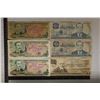 Image 1 : 6-COSTA RICA BILLS: 3-FIVE COLONES, 2-TEN COLONES