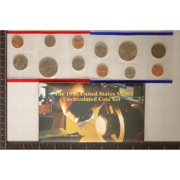 1995 US MINT SET (UNC) P/D (WITH ENVELOPE)