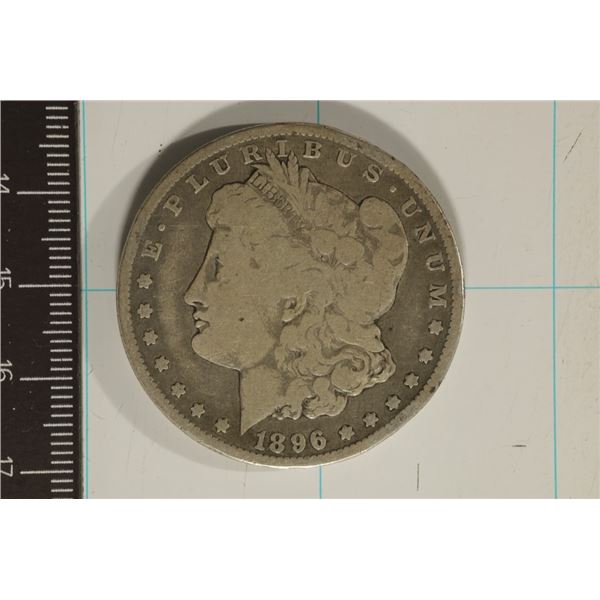 1896-O MORGAN SILVER DOLLAR