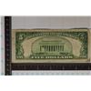Image 2 : 1928-C US RED SEAL $5 NOTE CIRCULATED