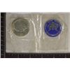 Image 1 : 1971-S IKE SILVER DOLLAR (BLUE PACK) NO ENVELOPE
