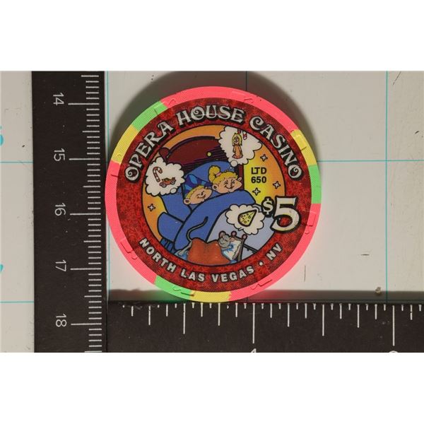 OPERA HOUSE CASINO LIMITED EDITION OF 650 $5