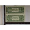 Image 2 : 2-CRISP XF-AU STAR NOTE US $1 SILVER CERTIFICATES