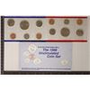 Image 2 : 1998 US MINT SET (UNC) P/D (WITH ENVELOPE)
