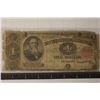 Image 1 : 1891-US $1 TREASURY NOTE STAR NOTE LARGE SIZE