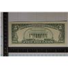 Image 2 : 1981 US CRISP UNC $5 GREEN SEAL NOTE