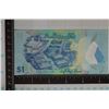 Image 2 : 2011 NEGARA BRUNEI $1 CRISP UNC COLORIZED BILL