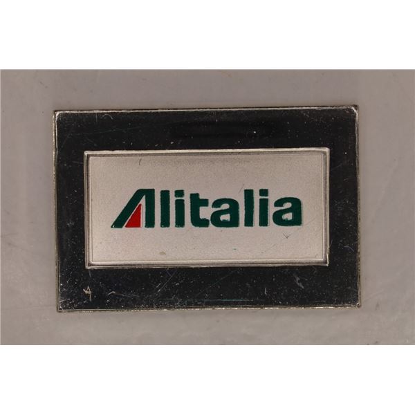 3.3 GRAMS PF STERLING SILVER ALITALIA AIRLINE BAR